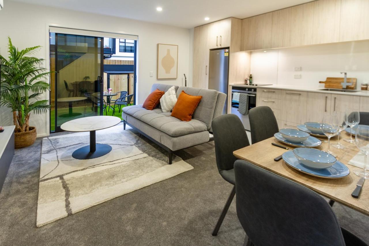 Ferienwohnung Modern City Living By Latimer Square, Cathedral Christchurch Exterior foto